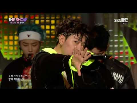 블락비 일방적이야+shall we dance in 더 쇼