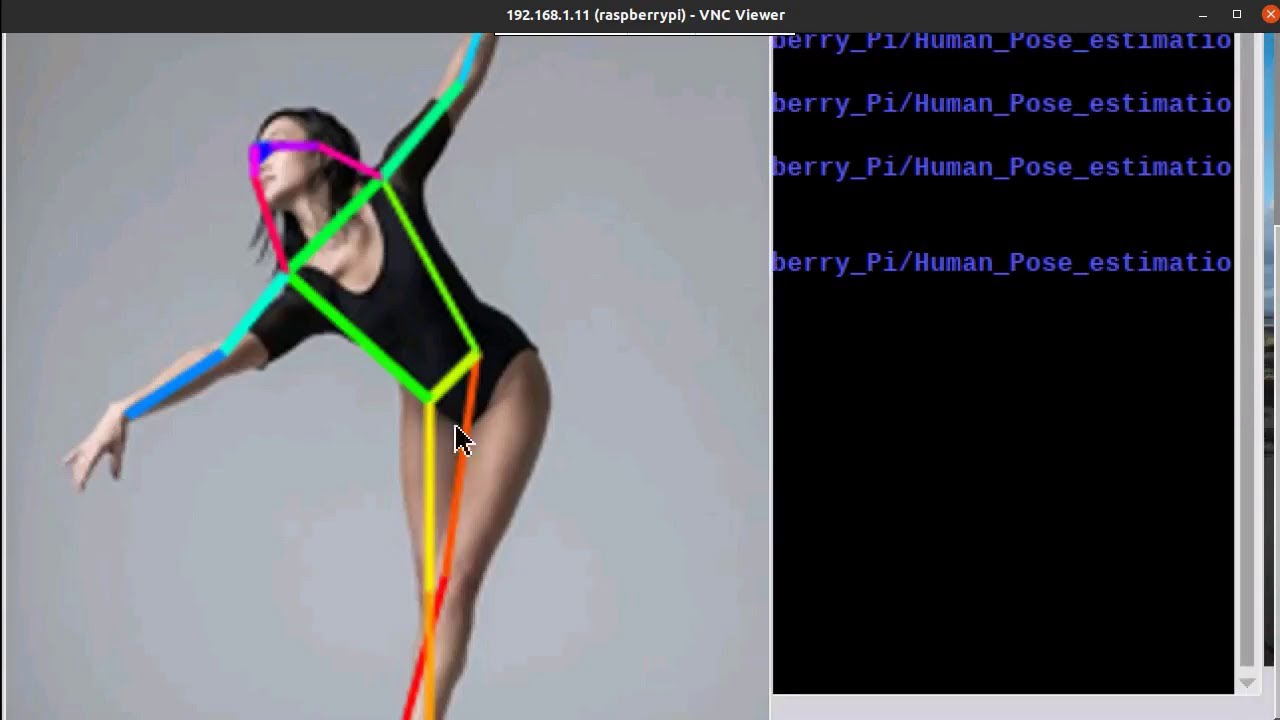 Human pose estimation using Deep Learning, MATLAB and Raspberry Pi