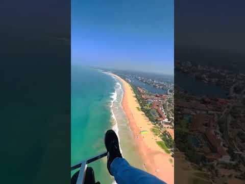 Bentota beach paramotoring ride