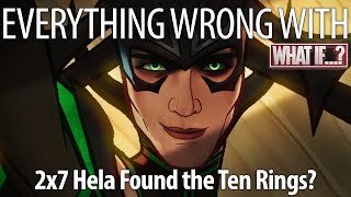 Everything Wrong With What If...? -  Hela Found the Ten Rings?