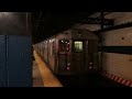 Downtown A B C And D Train Action At 59th Street Columbus Circle Featuring The R179 A Train