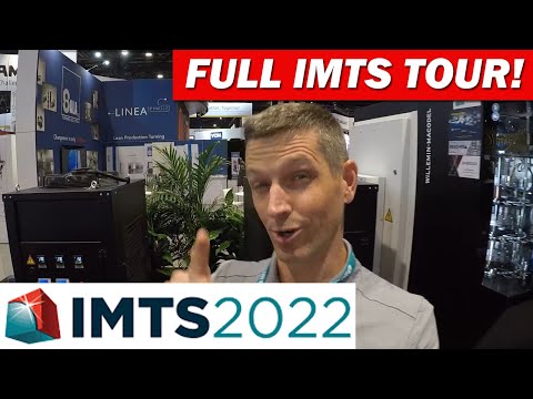 IMTS 2022 FULL Video Tour!  CNC Machines, Tooling, Workholding & More!