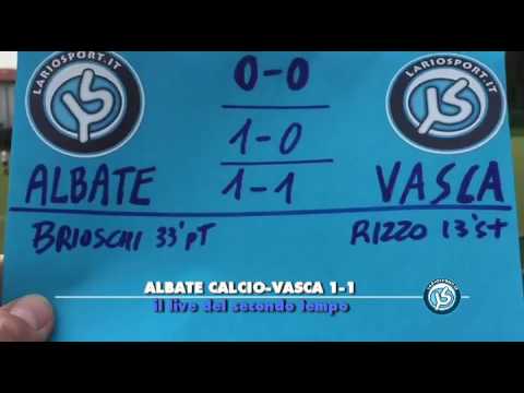 Il secondo tempo del derby Albate Calcio-Vasca (Seconda H, 2 aprile 2017)