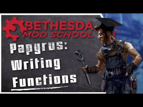 Bethesda Mod School: Scripting 102 - Writing Functions (Deployable Turrets Mod)