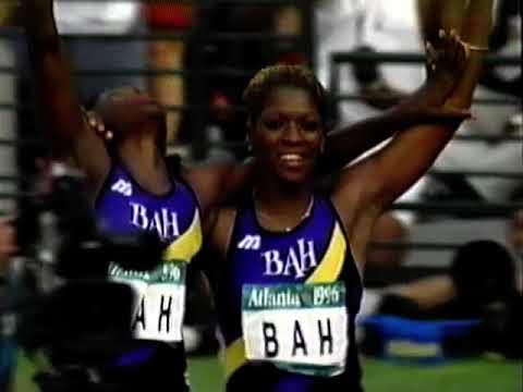 Women's 4x100m Relay Final Atlanta Olympics 03-08-1996