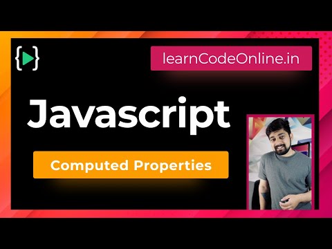 Get Computed properties in javascript