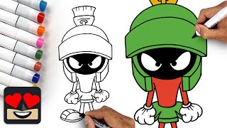 How To Draw Marvin the Martian