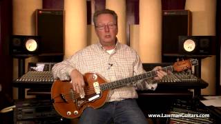 Video thumbnail for The Bass Guitar - 1965 EKO 995 Violin Beatle Bass (515) 864-6136 by Lawman Guitars