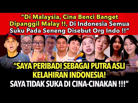 Chindo: "Hey, I was born in Indonesia, not in China! Don't just call me 'chinese', do you underst...