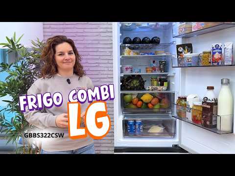 ❄ Lg GBBS322CSW | Frigor&iacute;fico combi con 375l, No frost y app thinQ