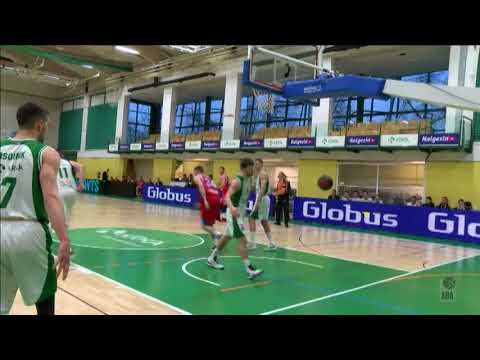 ABA Liga 2 2017/18 highlights, Round 22: Krka - Borac (27.3.2018)