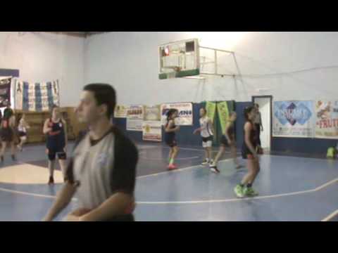 Provincial U14 femenino Barracas vs Rivadavia primer tiempo