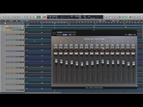 Mixing with SSL Matrix using Delta Control and Logic