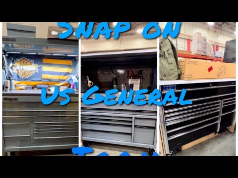 Snap On Toolbox Vs. US General Toolbox Vs. Icon Toolbox.. which of the 3 is your pick… comment..