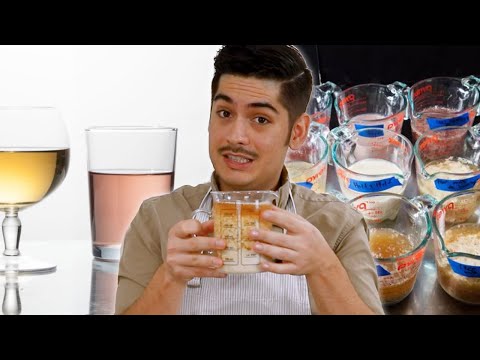 Using Milk to Filter Cocktails
