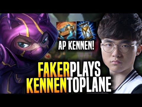 SKT Faker Stream Kennen Top solo vs Untara - Season 8 (20/11)