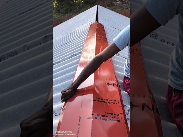 Top Ridge Cover Ridge Cover - AZ-70 Coating Plain Ridge Cover Manufacturer from Kanpur