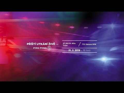 Stolní tenis - Extraliga 2018/19 - El Niňo Praha x TTC Ostrava