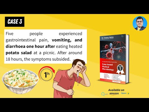 Case based Medical Microbiology Tutorials: Case 3: Diarrhea vomiting 1 hour after eating Salad