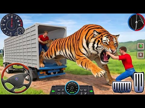Animal Cargo Truck Driving Game 3D - Animal Transport Cargo Truck 2024 - Android Gameplay