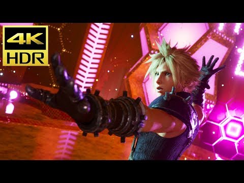 [4K HDR] Final Fantasy VII Remake - Cloud goes Dancing (HoneyBee Inn) @ ᵁᴴᴰ ✔
