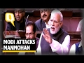The Quint PM Modi Mocks Manmohan In Rajya Sabha Congress MPs Walks Out