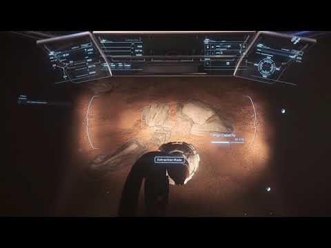 Star Citizen 3.8 PTU Prospector Mining with Helix Laser Head