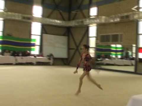 Sarah  Rostom RG 2007 Egyptian Nationals under 11 free exercise