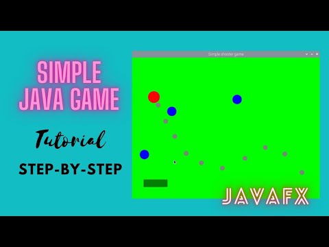 Making a simple game with Java and JavaFX - step by step