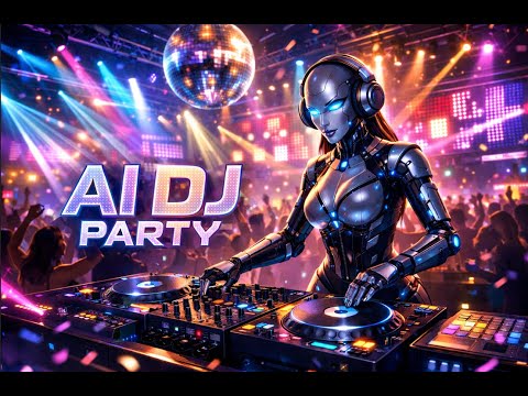 AI DJ Club Party Müziği | Kesintisiz Dans Beatleri | Gece Kulübü Vibesmusic”song / songs, remix