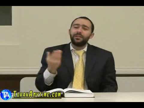 Rabbi Yehuda Moses - Parashat Vayikra: Improving our Midot (Characteristic Traits)