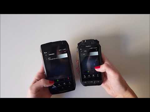 Azetti PTT running on Ruggear RG725