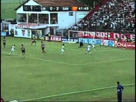 Linense 1 x 4 Santos - Gols - Campeonato Paulista 2011