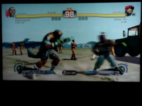 SSF4: XblackvegetaX (Rog) vs Grifter 181 (Akuma) - GAF Endless Battle Mode - Set 2