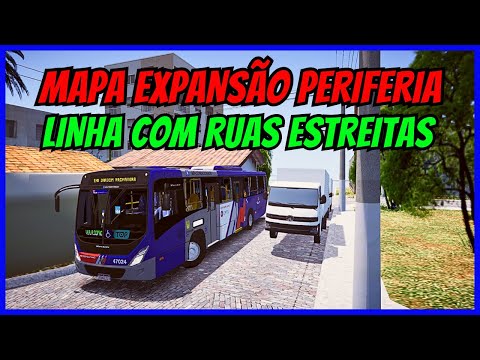 ????Gameplay Proton Bus Simulator | Mapa Expansão Periferia | Linha 543C | Mods | PBSU | PBSC