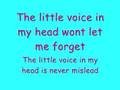 Little Voice By Hilary Duff with lyrics