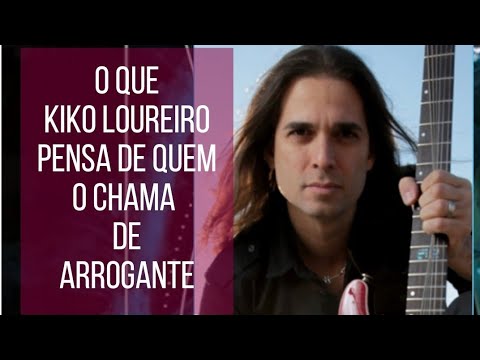 O que KIKO LOUREIRO pensa de quem o chama de arrogante. #megadeth #angra #kikoloureiro