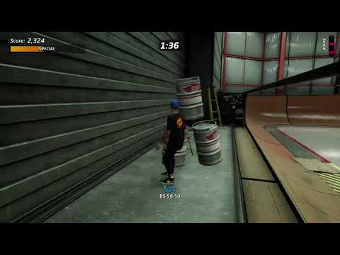 How to complete Barrel Hunt on The Hangar in Tony Hawk's Pro Skater 1 + 2