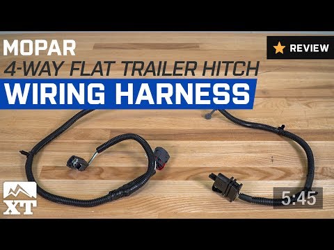Jeep Wrangler Mopar 4-Way Flat Trailer Hitch Wiring Harness (2007-2017 JK) Review