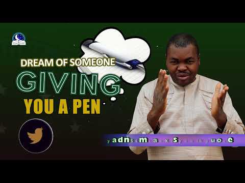Dream of Someone Giving You a Pen - Meaning and Divine Guidance