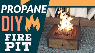 Cheap DIY Propane Fire Pit - Step By Step Instructions