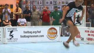 Vašek Klouda Slow Motion Footage of His Footbag Championship Routine in 2007