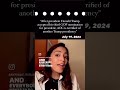 She's terrified people!!!