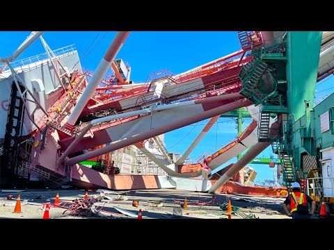 Giant Crane Collapse Compilation | Dangerous Heavy Equipments Gone Wrong | Truck VS Car Accidents