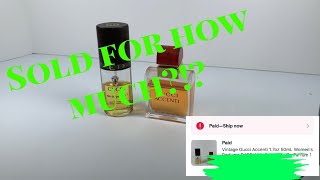 Vintage perfume on eBay! What sold and another auction haul!