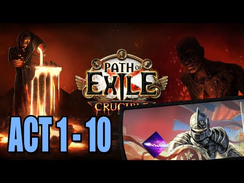 PoE Lightning arrow Champion Playthrough act 1-10 HCSSF