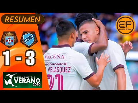 📹 Resumen: Blooming 1 - 3 Bolivar | Torneo De Verano 2026 - Semifinal, vuelta