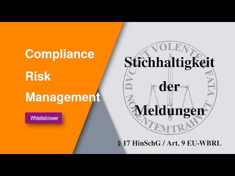Wie überprüft man die Stichhaltigkeit von Whistleblower-Hinweisen?