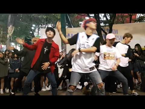 홍대 길거리 공연 DOB (갓세븐-FLY)