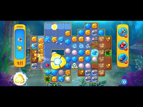 Fishdom level 10668 no boosters フィッシュダム ノーマル